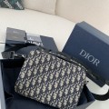 「#1677」DIOR Men's SAFARI Messenger Bag, Top Quality Size: 22 * 15 * 6cm