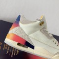「#1686」Jordan 3 x J Balvin Sneakers