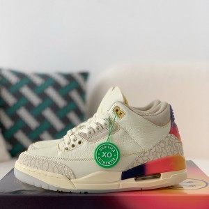 「#1686」Jordan 3 x J Balvin Sneakers