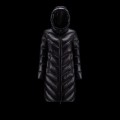 「#1689」Moncler long wide down jacket for women-black
