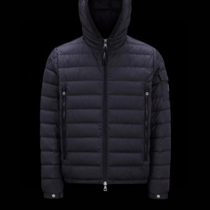 「#1695」Moncler Short  men's down jacket-black