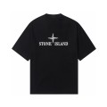 「#1724」Stone Island Black T-shirt