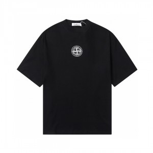 「#1724」Stone Island Black T-shirt