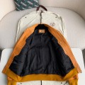 「#1730」Hermès Collector's style jacket in pebbled lambskin