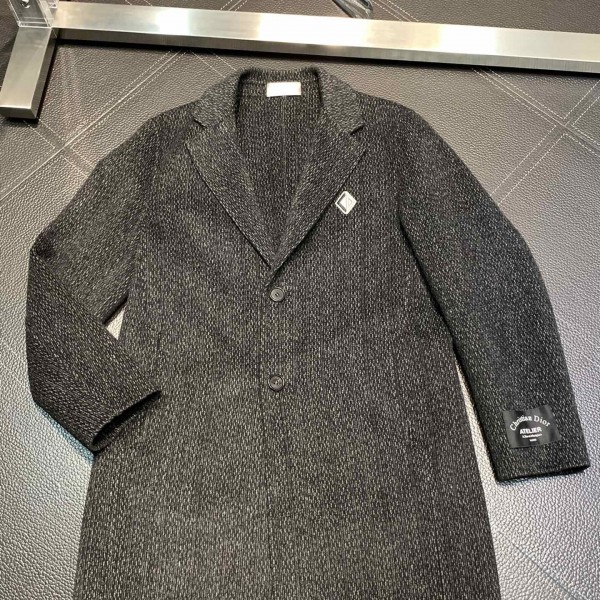 「#1741」Dior men's lambswool coat