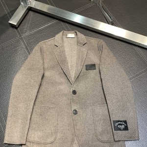 「#1748」Dior men's lambswool coat