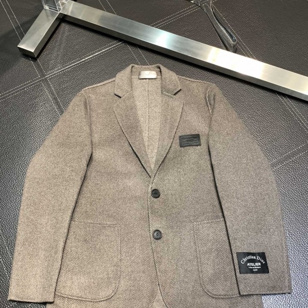 「#1748」Dior men's lambswool coat