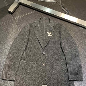 「#1751」Louis Vuitton Men's Sherpa Coat