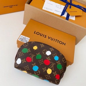 「#353」Louis Vuitton × YK POCHETTE COSMETIQUE clutch bag M81867 size：17*12*6cm