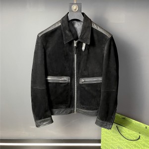 「#1766」Tom Ford Suede leather jacket