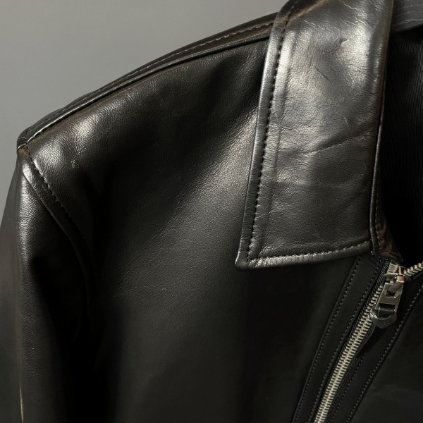 Tom Ford Sheepskin lapel leather jacket