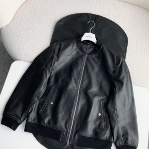 「#1776」Tom Ford Sheepskin baseball jacket
