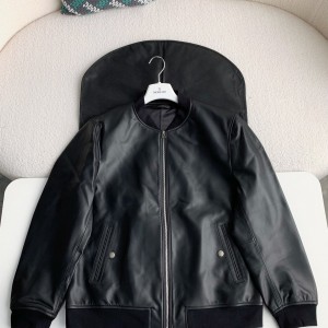 「#1776」Tom Ford Sheepskin baseball jacket