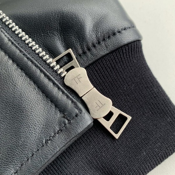 Tom Ford Sheepskin baseball jacket