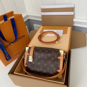 「#375」Louis Vuitton Side Trunk  M46358，Size：21*14*6cm
