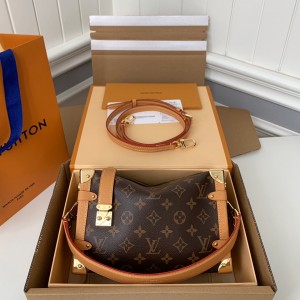 「#375」Louis Vuitton Side Trunk  M46358，Size：21*14*6cm