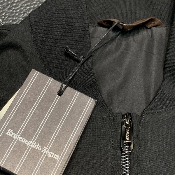 Zegna casual fleece jacket