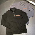 「#1789」Zegna lapel casual sweatshirt