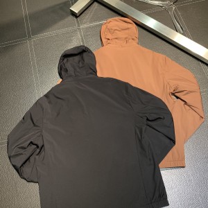 「#1795」Zegna Hooded reversible jacket