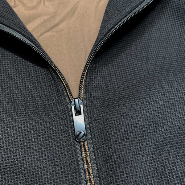 Zegna lapel knitted jacket