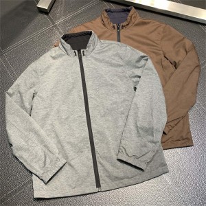 「#1798」Zegna Hooded reversible jacket