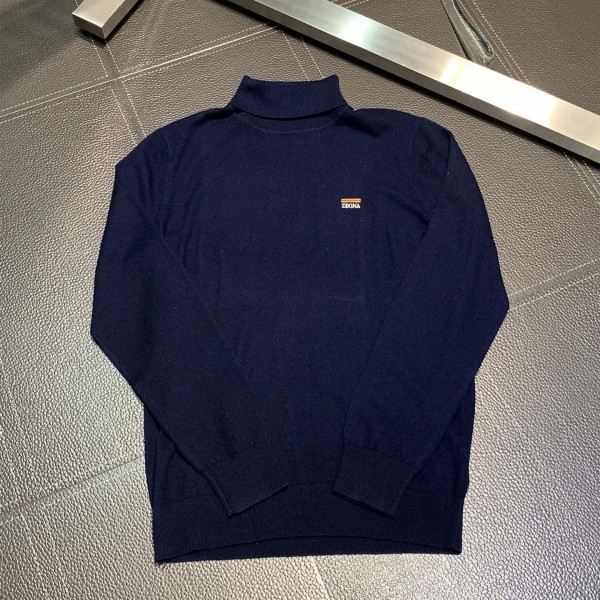 「#1800」Zegna Casual knitted turtleneck