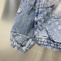 「#1804」Louis Vuitton casual hoodie denim jacket