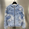 「#1804」Louis Vuitton casual hoodie denim jacket
