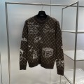 「#1805」Louis Vuitton Full body LVSE MONOGRAM crew neck shirt