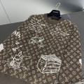 「#1805」Louis Vuitton Full body LVSE MONOGRAM crew neck shirt