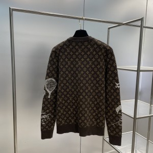 「#1805」Louis Vuitton Full body LVSE MONOGRAM crew neck shirt