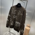 「#1805」Louis Vuitton Full body LVSE MONOGRAM crew neck shirt