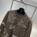 「#1805」Louis Vuitton Full body LVSE MONOGRAM crew neck shirt