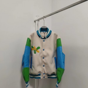 「#1810」Louis Vuitton Early spring show baseball jacket