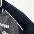 「#1811」Louis Vuitton Baseball blouson jacket with sheepskin body and wool sleeves