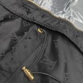 「#1813」Louis Vuitton Jacquard presbyopic fabric belted women's hoodie jacket