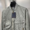 「#1819」Louis Vuitton Fully printed dark patterned floral lightweight jacket