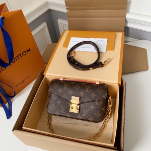 「#425」LOUIS VUITTON Pochette Metis EAST WEST messenger bag M46279，size：21.5*13.5*6CM
