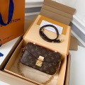 「#425」LOUIS VUITTON Pochette Metis EAST WEST messenger bag M46279，size：21.5*13.5*6CM