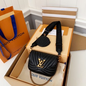 「#427」LOUIS VUITTON NEW WAVE MULTI-POCHETTE frame SIZE:19*14*5CM