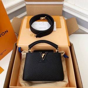 「#432」LOUIS VUITTON Capucines mini frame M56071 size:21*14*8cm