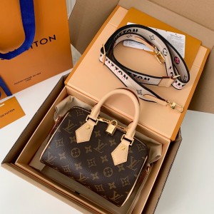 「#434」LOUIS VUITTON Speedy Bandoulière 20  Boston Bag M46234 SIZE：20*13*12cm