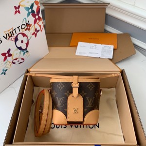 「#451」LOUIS VUITTON NOE PURSE MINI bucket M57099 size:11.5*12*11.5cm