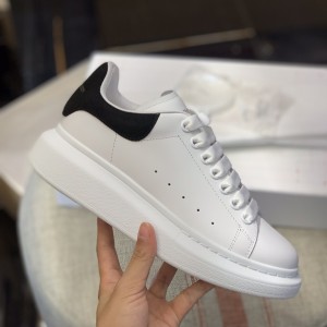 「#458」Alexander McQueen MQ Black velvet tail Sneakers