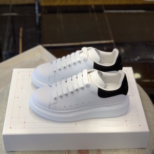「#458」Alexander McQueen MQ Black velvet tail Sneakers