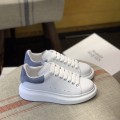 「#460」Alexander McQueen Mist Blue velvet tail Sneakers