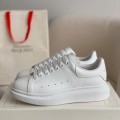 「#461」Alexander McQueen MQ white cowhide tail Sneakers
