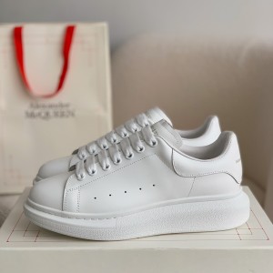 「#461」Alexander McQueen MQ white cowhide tail Sneakers