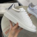 「#462」Alexander McQueen MQ silvery cowhide tail Sneakers