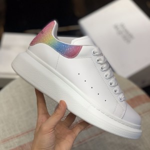 「#463」Alexander McQueen MQ rainbow tail Sneakers